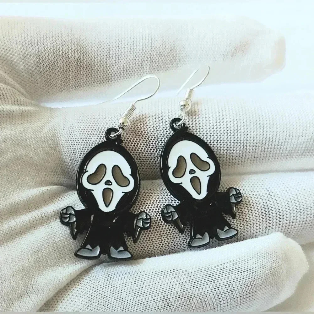 Halloween Series Killers Horror Earring Ghostface Scream